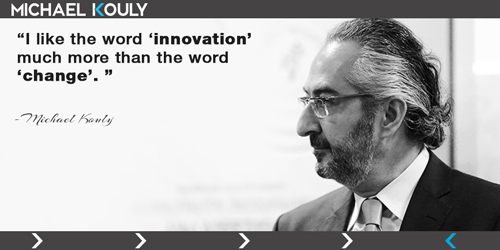 Michaelkouly quotes innovation word change