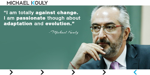 Michaelkouly quotes change passionate adaptation evolution