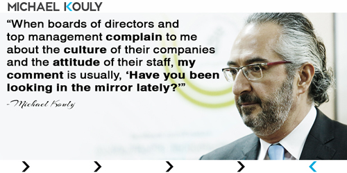 Michaelkouly quotes ceos complain culture companies look mirror