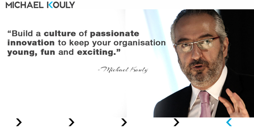 Michaelkouly Strategy culture passionate innovation fun exciting
